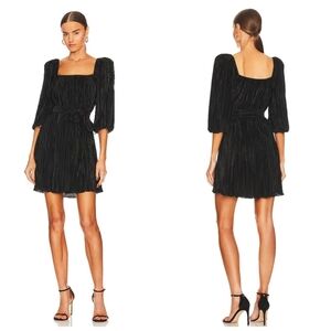 NWT Revolve LPA Jackie Mini Dress Black No Belt XS